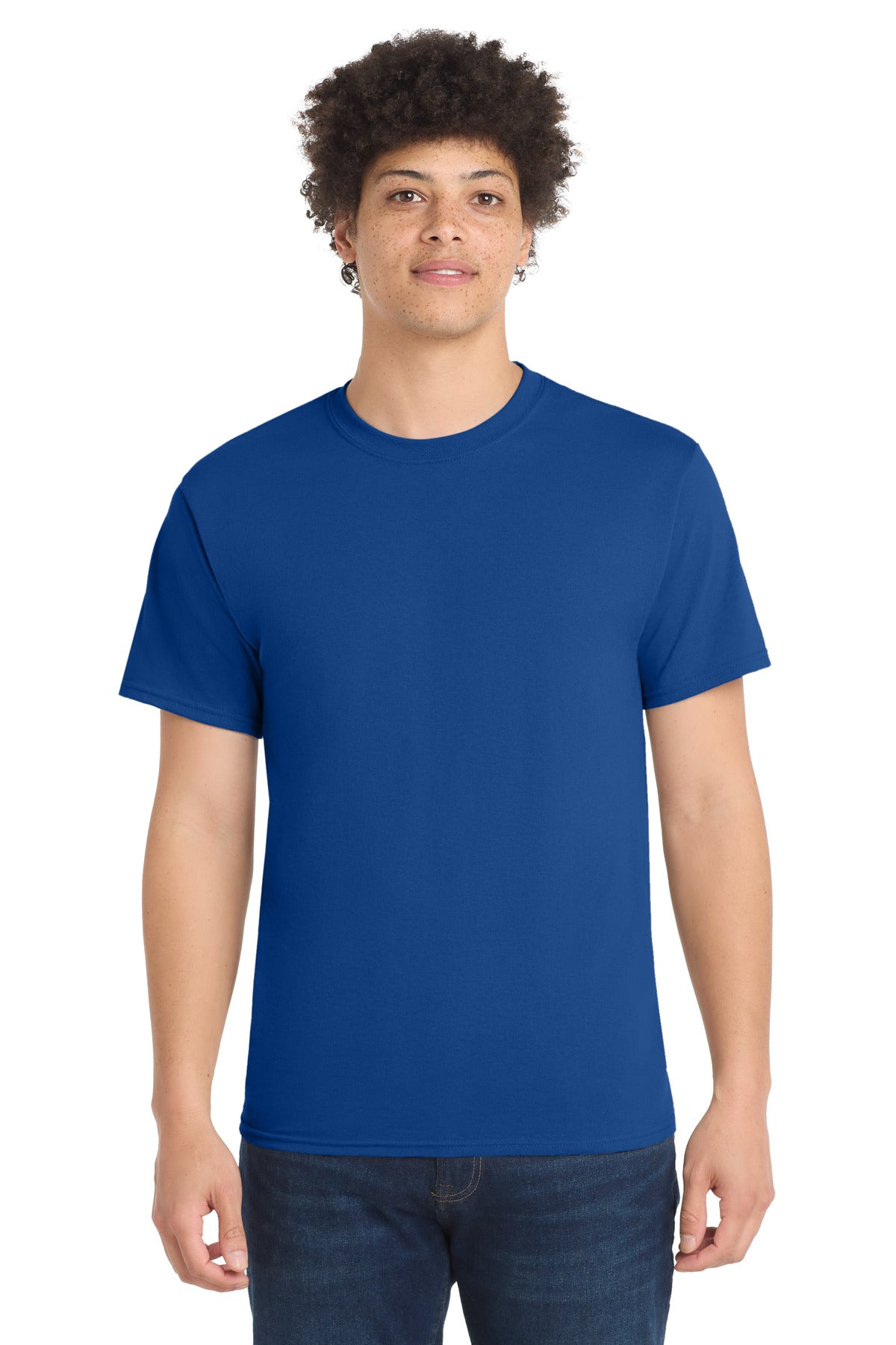 Port & Co Core Blend Tee.  PC55