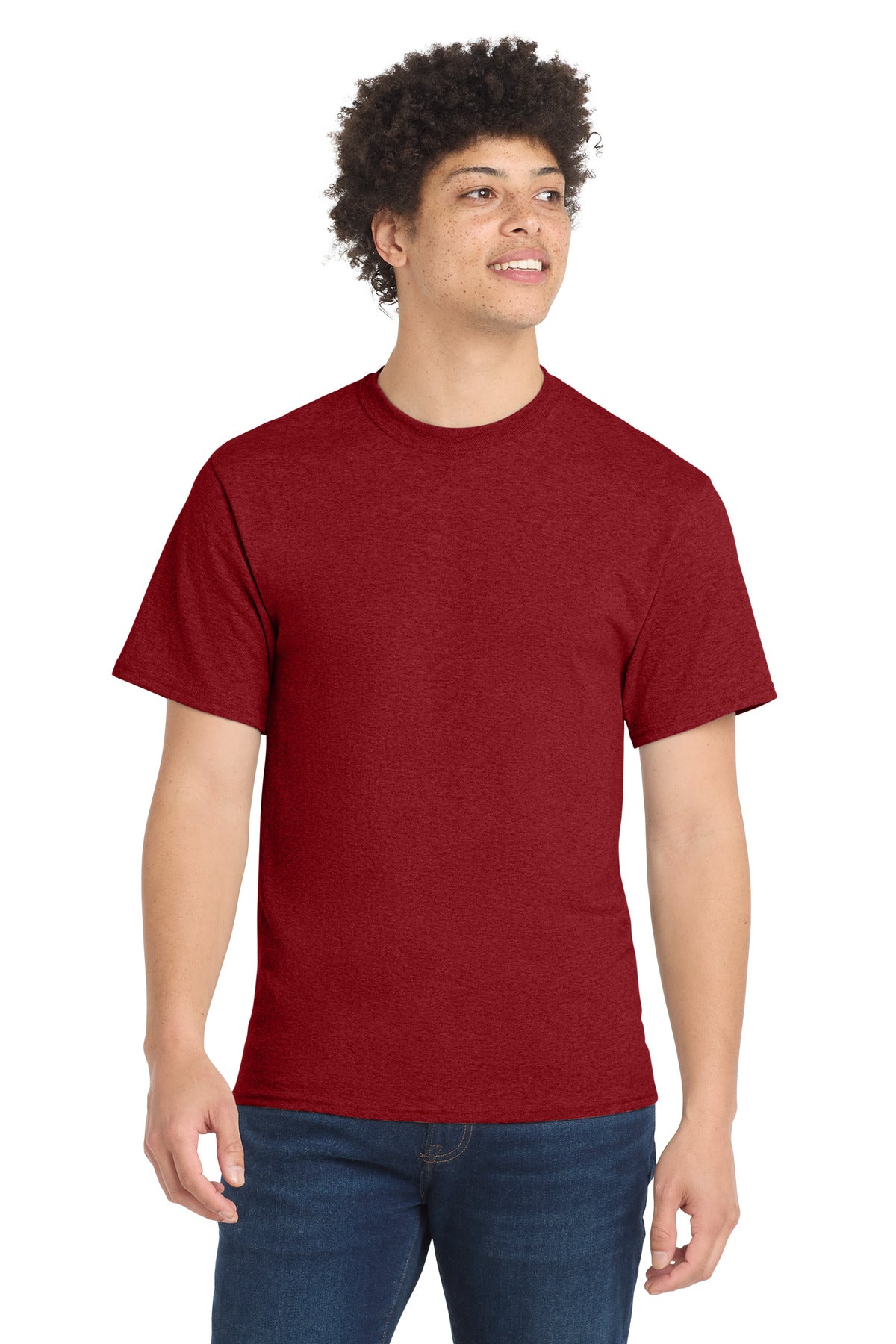 Port & Co Core Blend Tee.  PC55