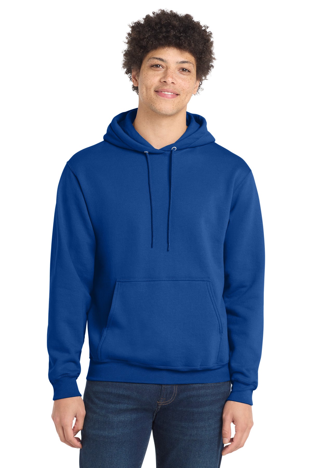 Port & Co Core Fleece Pullover Hooded Sweatshirt. PC78H