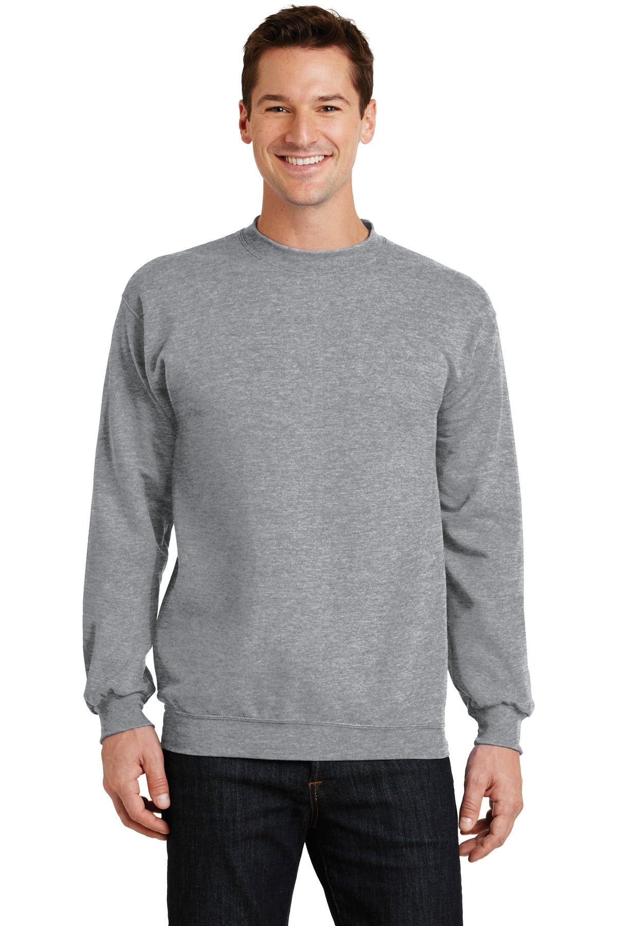 Port & Co Core Fleece Crewneck Sweatshirt. PC78