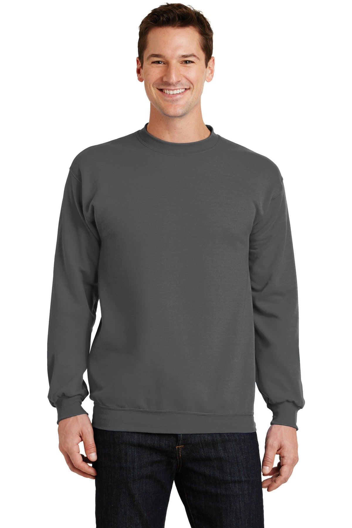 Port & Co Core Fleece Crewneck Sweatshirt. PC78