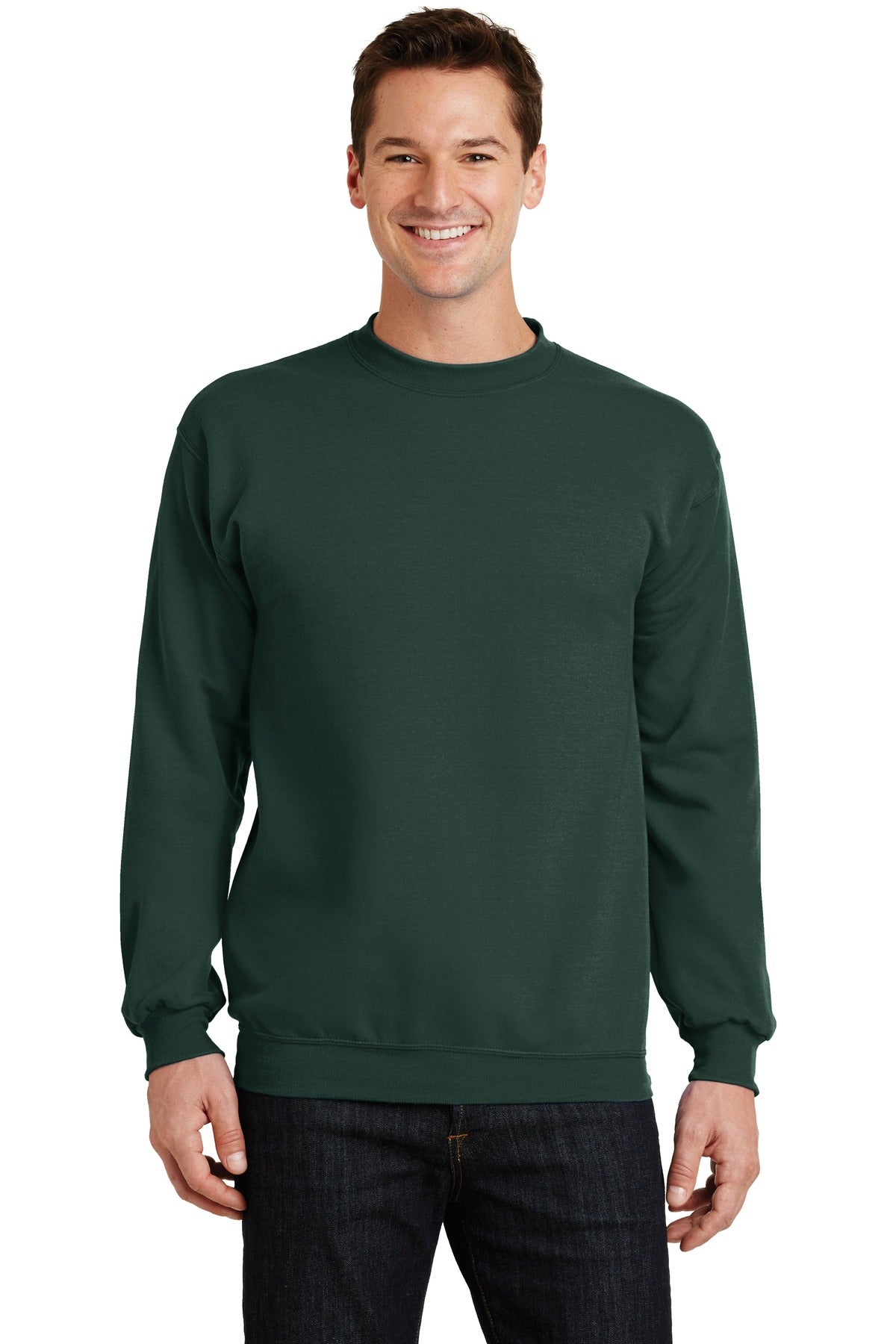 Port & Co Core Fleece Crewneck Sweatshirt. PC78