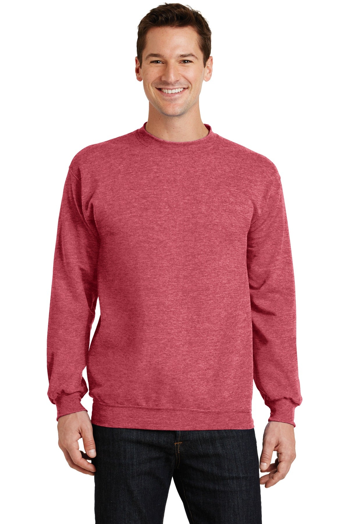 Port & Co Core Fleece Crewneck Sweatshirt. PC78