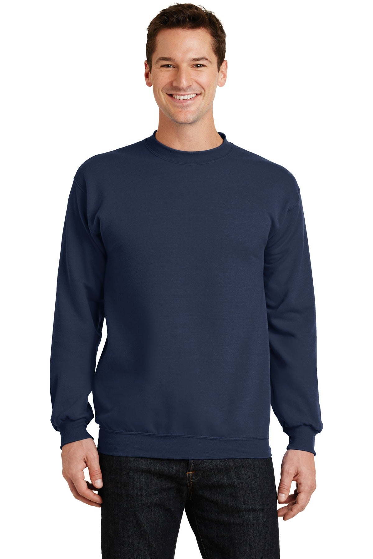 Port & Co Core Fleece Crewneck Sweatshirt. PC78