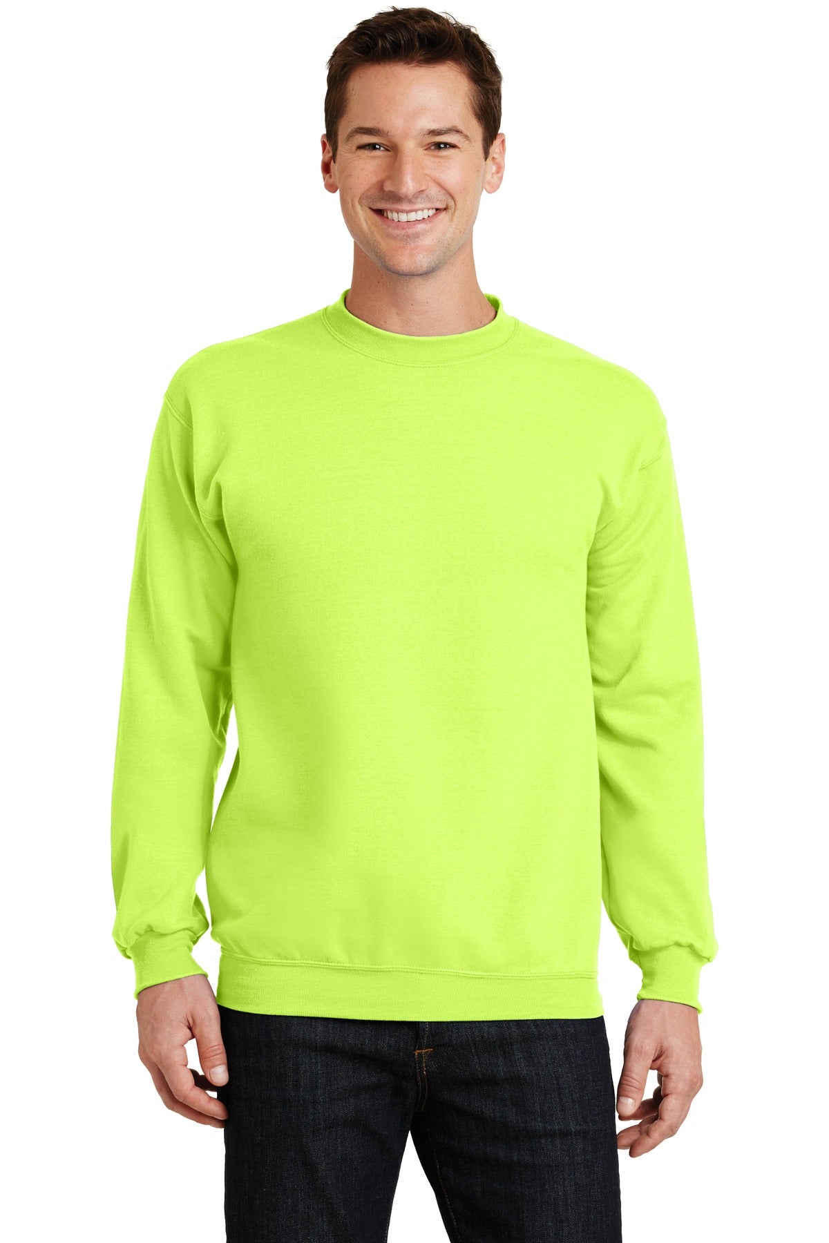 Port & Co Core Fleece Crewneck Sweatshirt. PC78