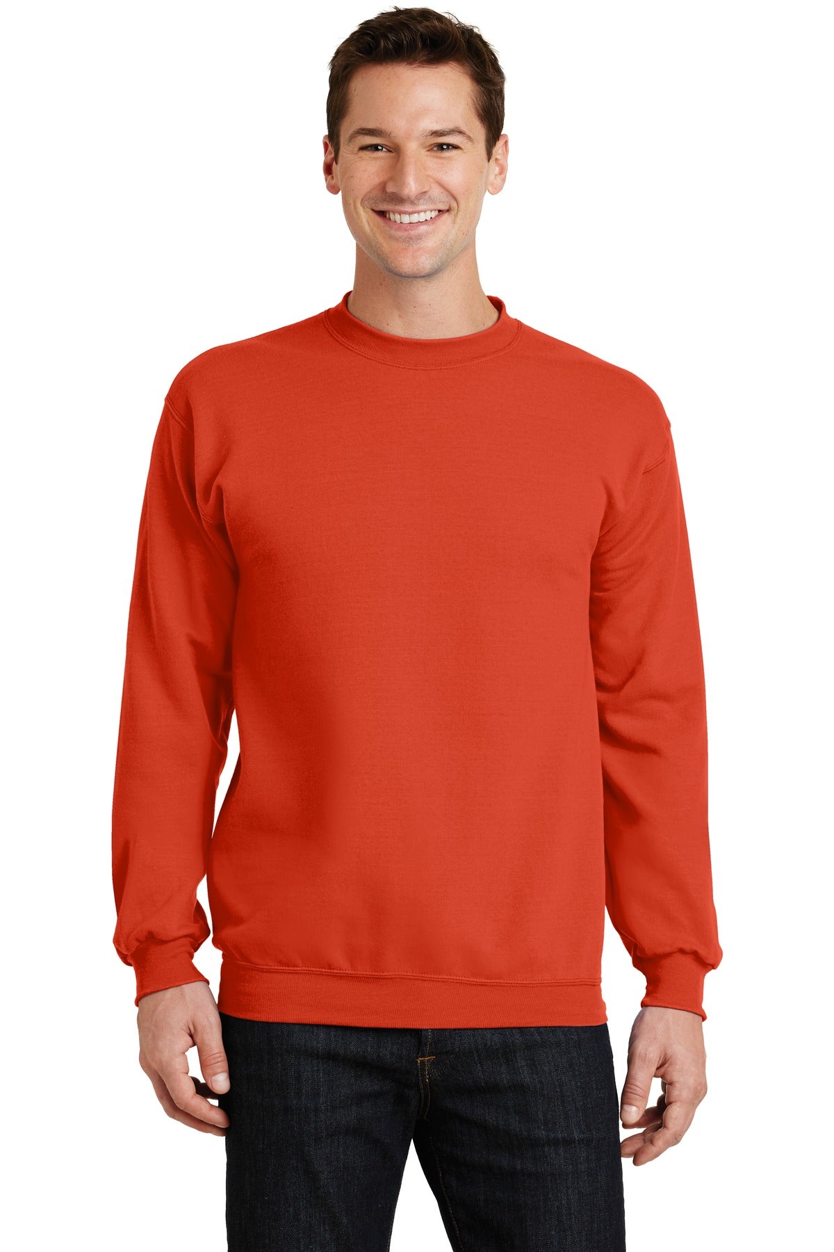 Port & Co Core Fleece Crewneck Sweatshirt. PC78