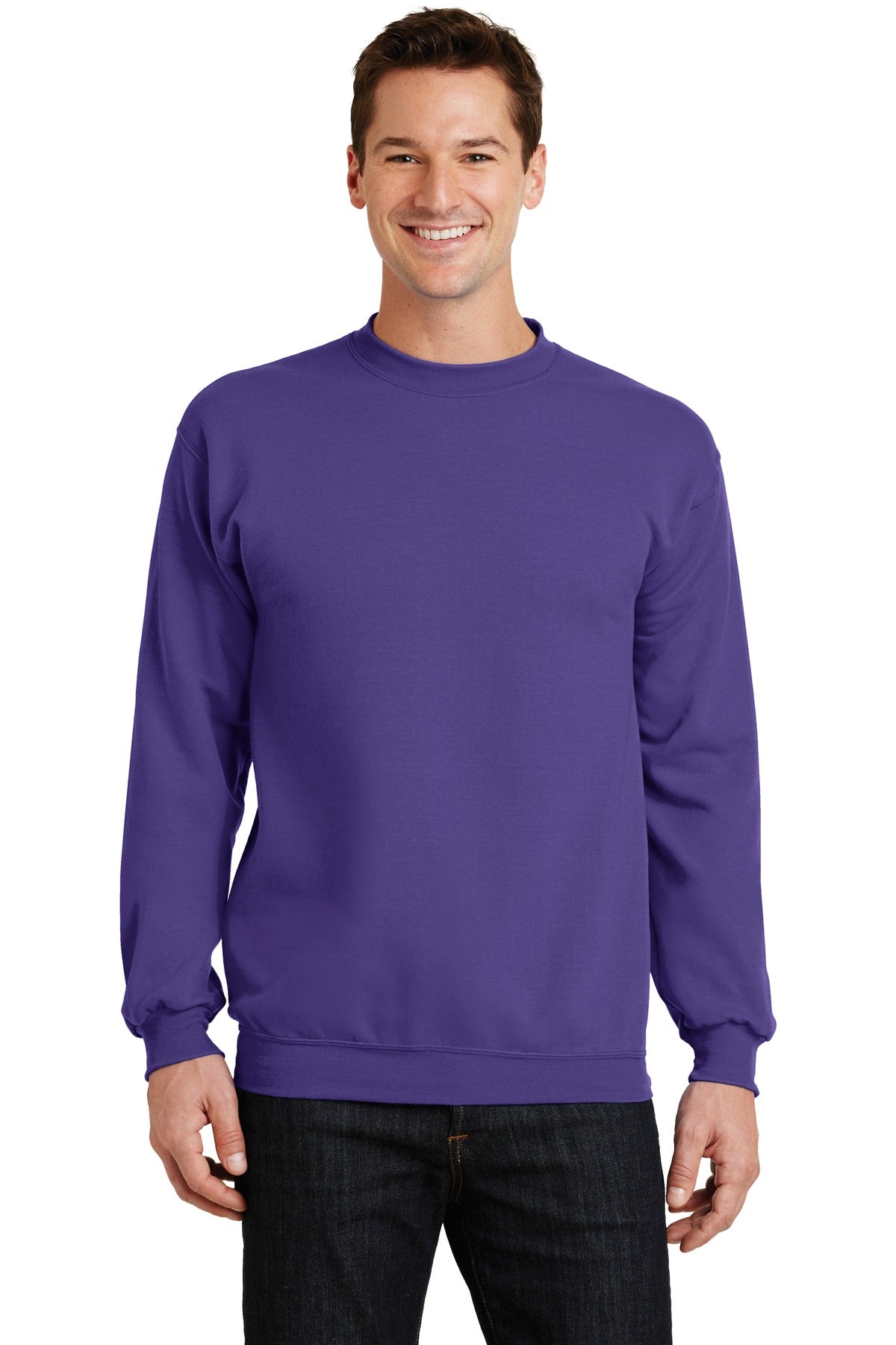 Port & Co Core Fleece Crewneck Sweatshirt. PC78