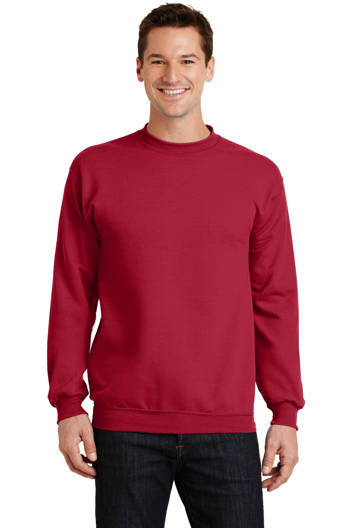 Port & Co Core Fleece Crewneck Sweatshirt. PC78