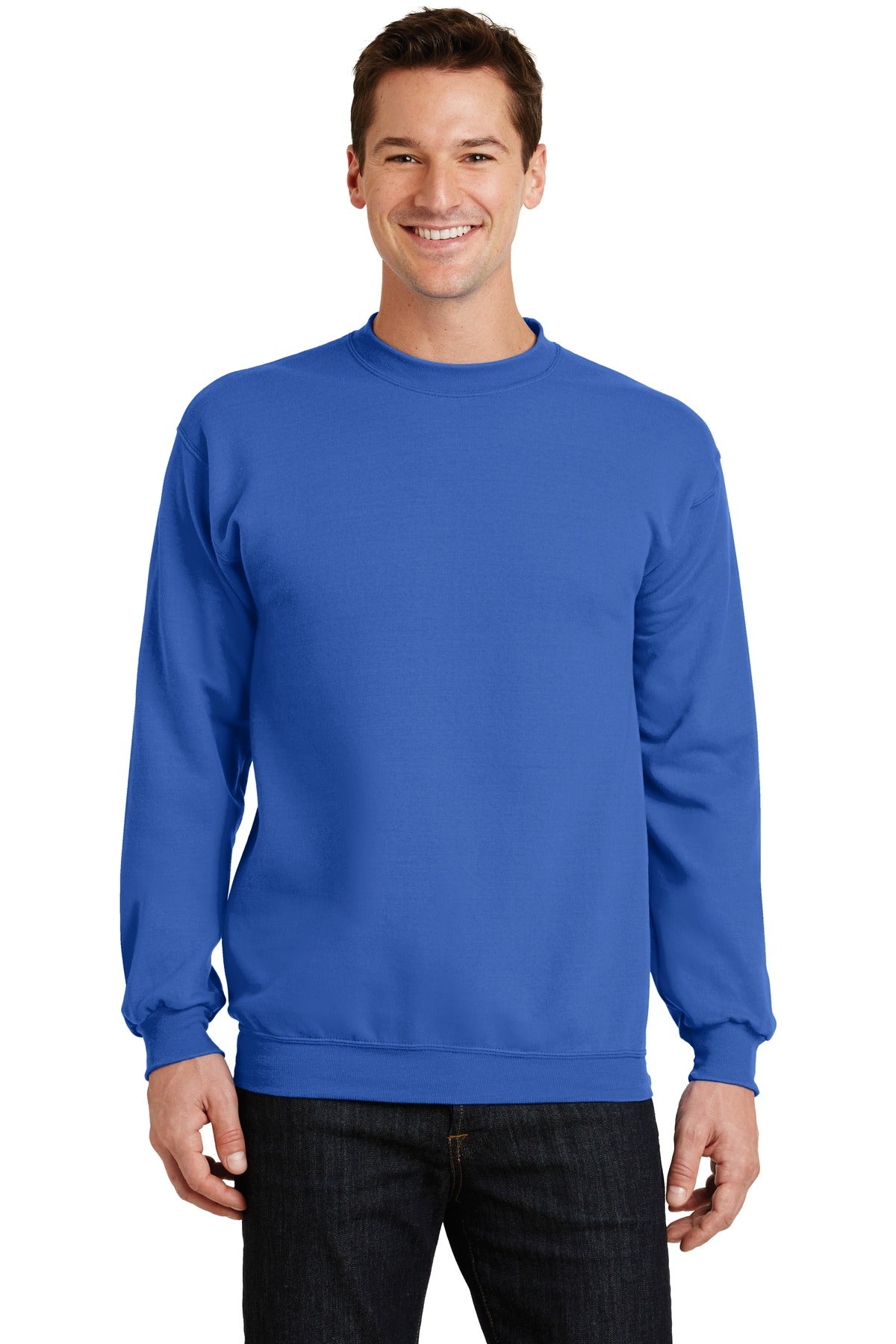 Port & Co Core Fleece Crewneck Sweatshirt. PC78