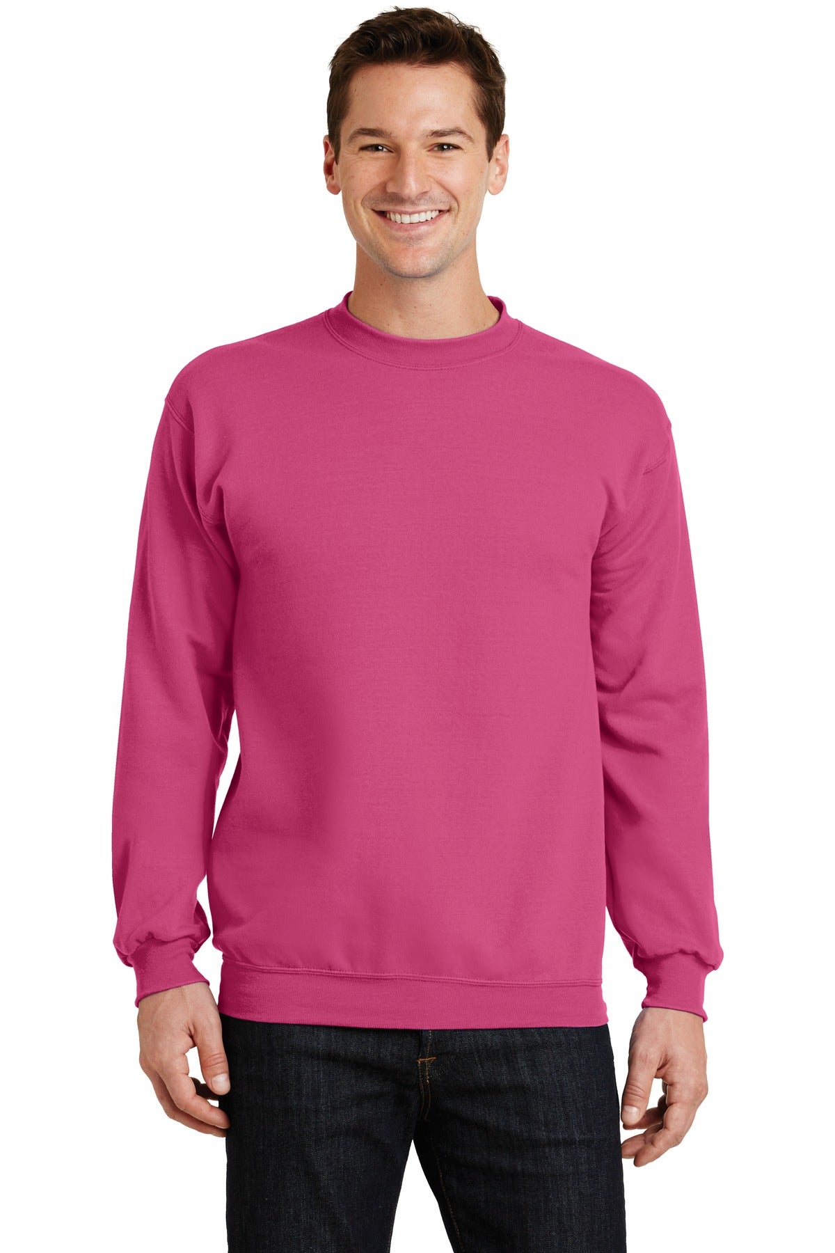 Port & Co Core Fleece Crewneck Sweatshirt. PC78