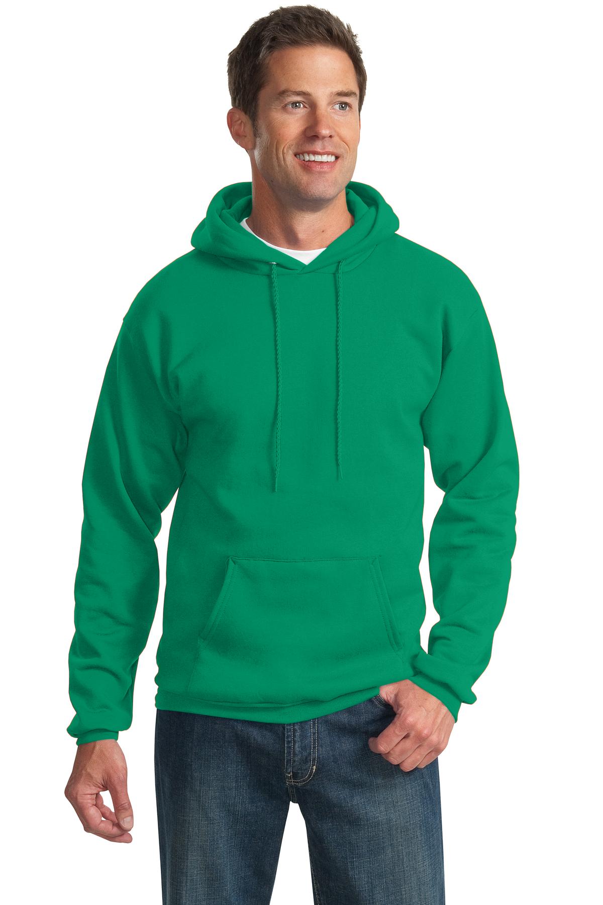 Port & Company Tall Essential Fleece Pullover Hooded Sweatshirt. PC90HT
