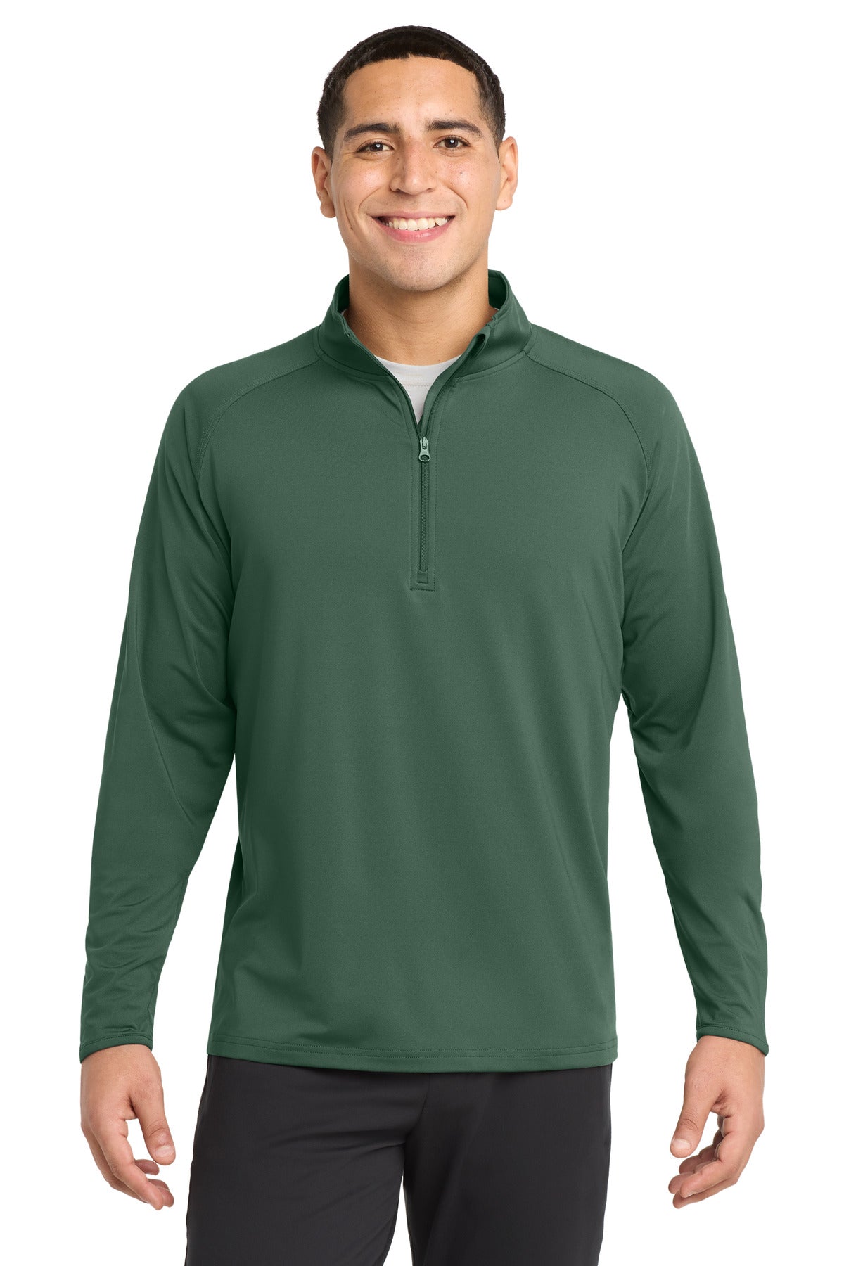 Sport-Tek Sport-Wick Stretch 1/4-Zip Pullover. ST850