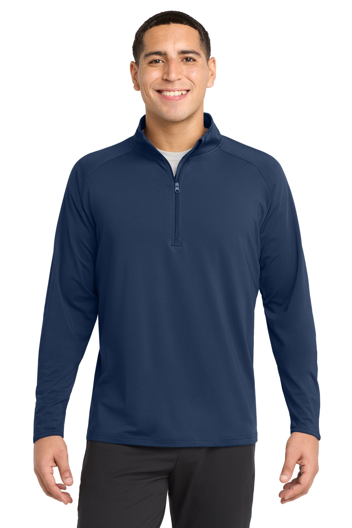 Sport-Tek Sport-Wick Stretch 1/4-Zip Pullover. ST850