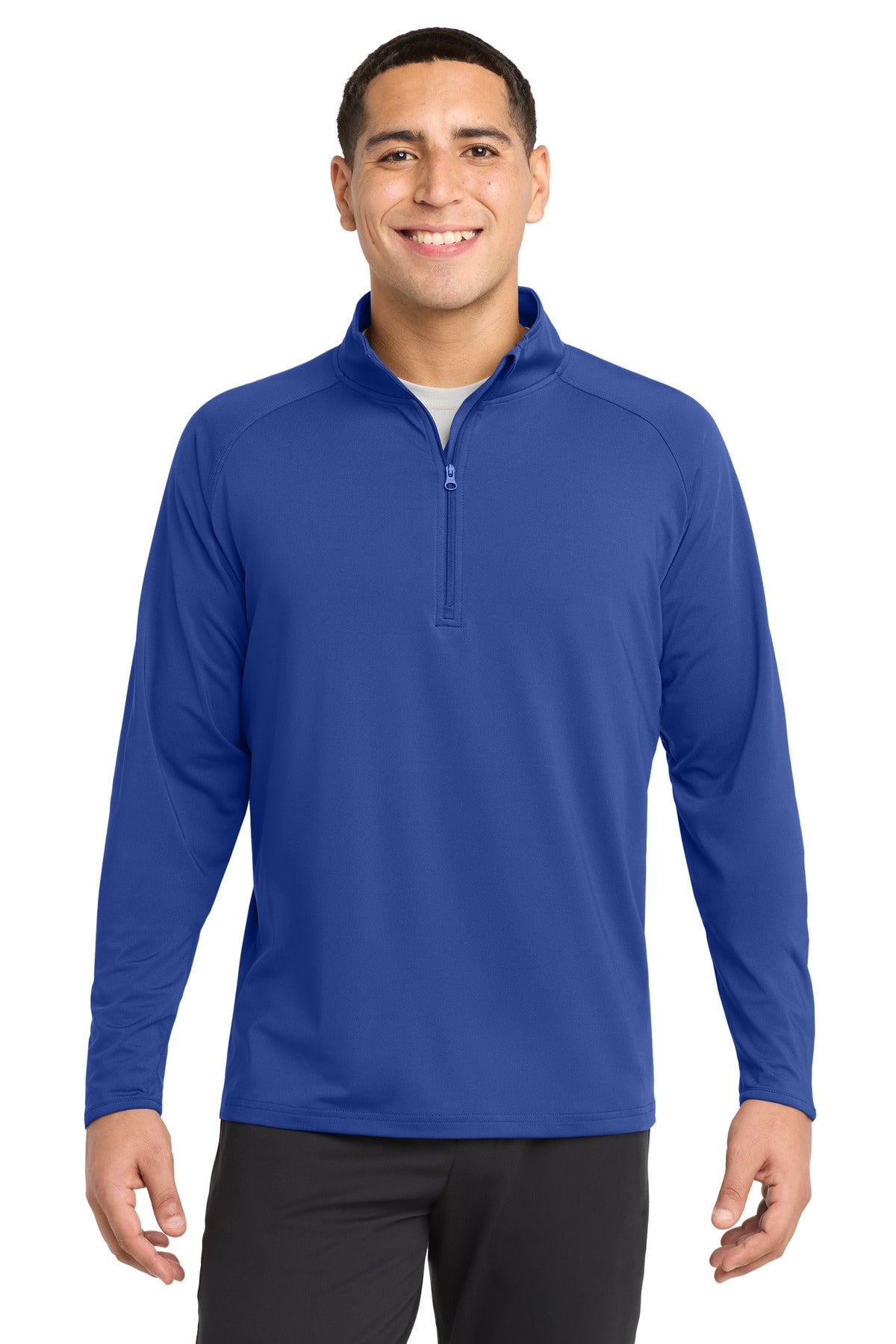 Sport-Tek Sport-Wick Stretch 1/4-Zip Pullover. ST850