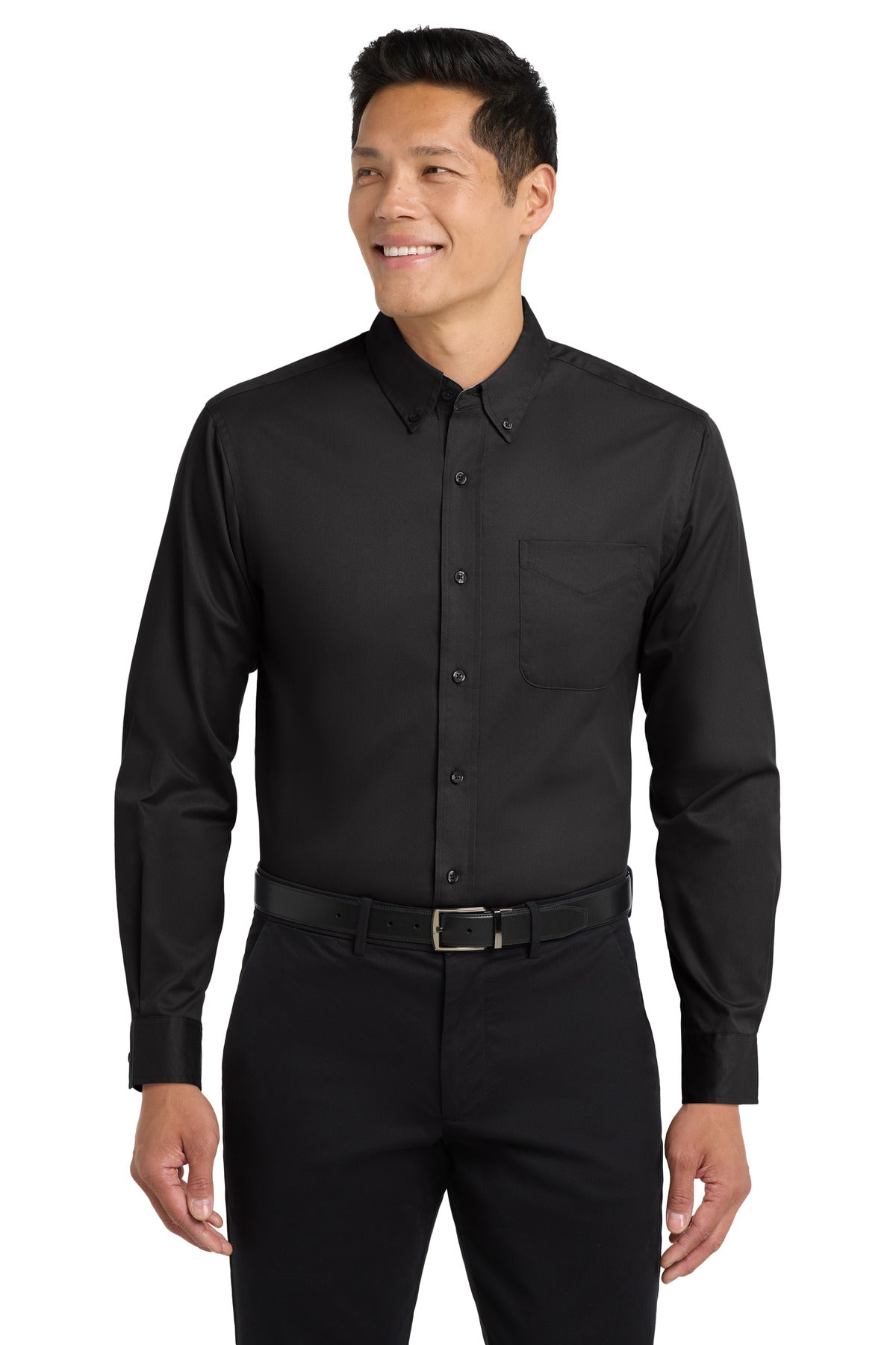 Port Authority Tall Long Sleeve Easy Care Shirt.  TLS608
