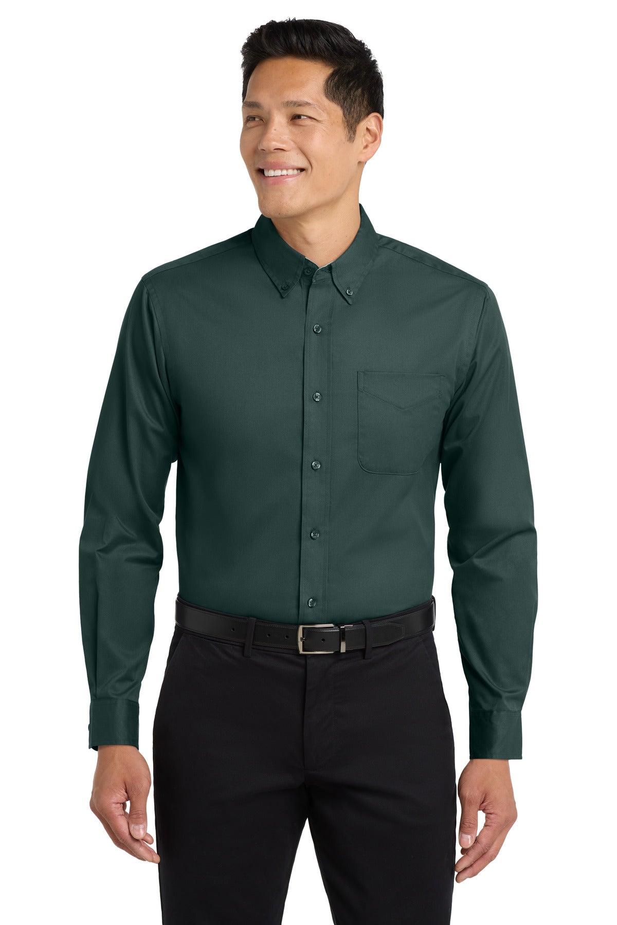 Port Authority Tall Long Sleeve Easy Care Shirt.  TLS608