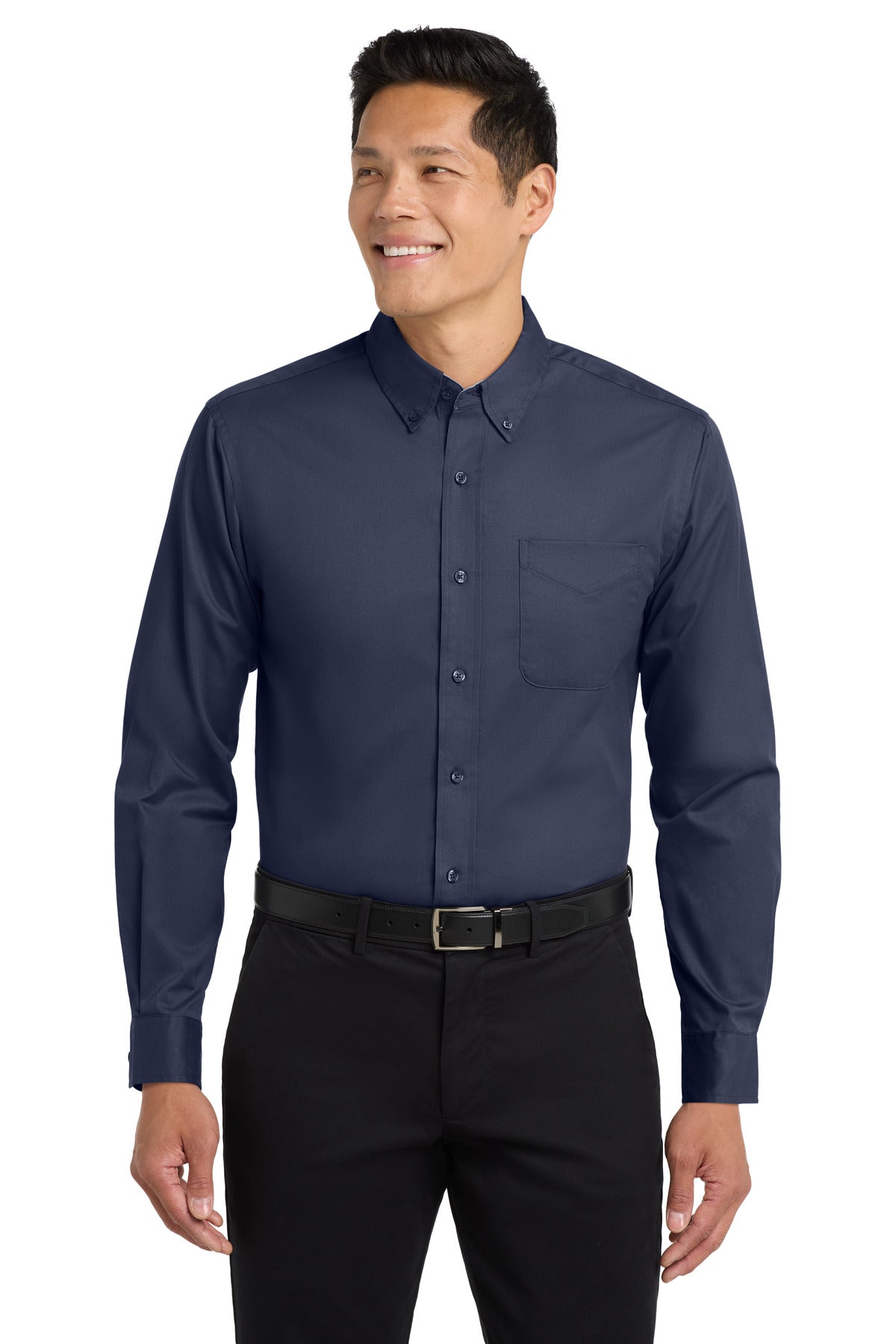 Port Authority Tall Long Sleeve Easy Care Shirt.  TLS608