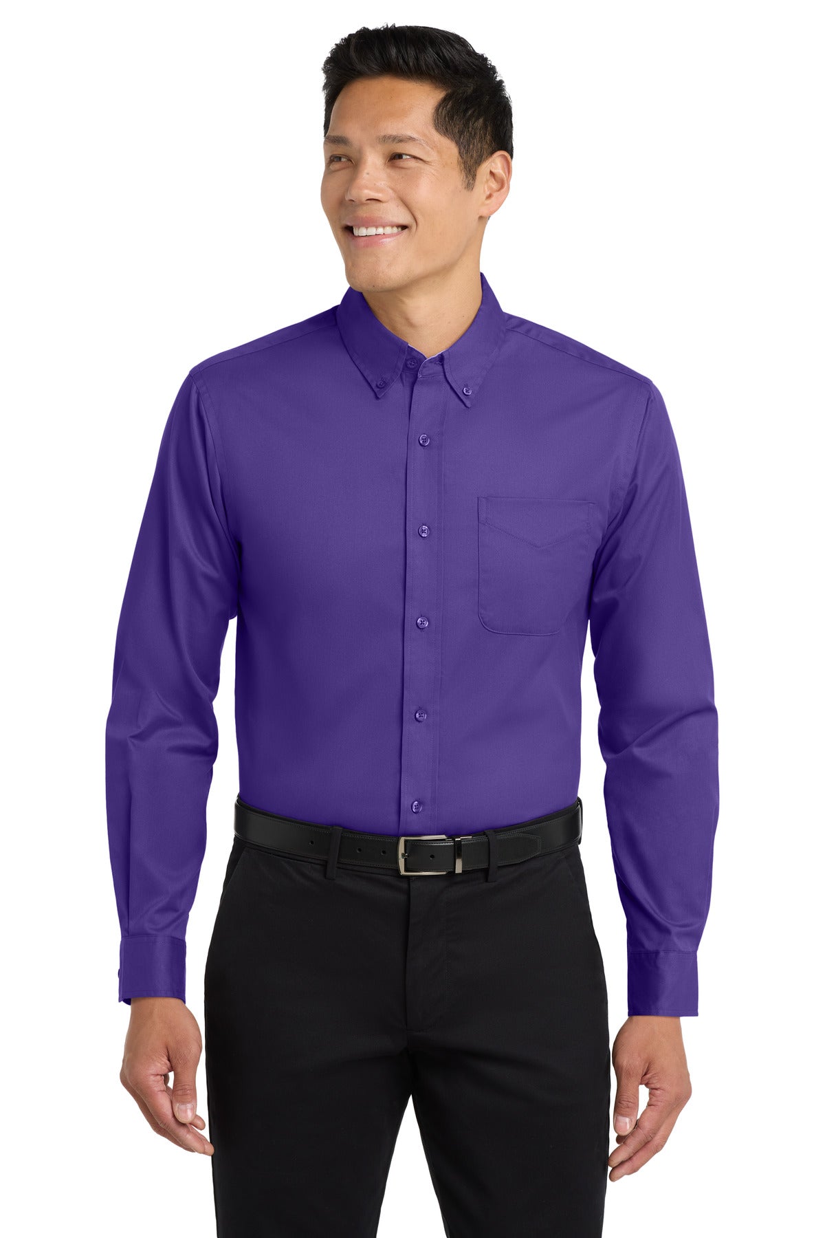 Port Authority Tall Long Sleeve Easy Care Shirt.  TLS608