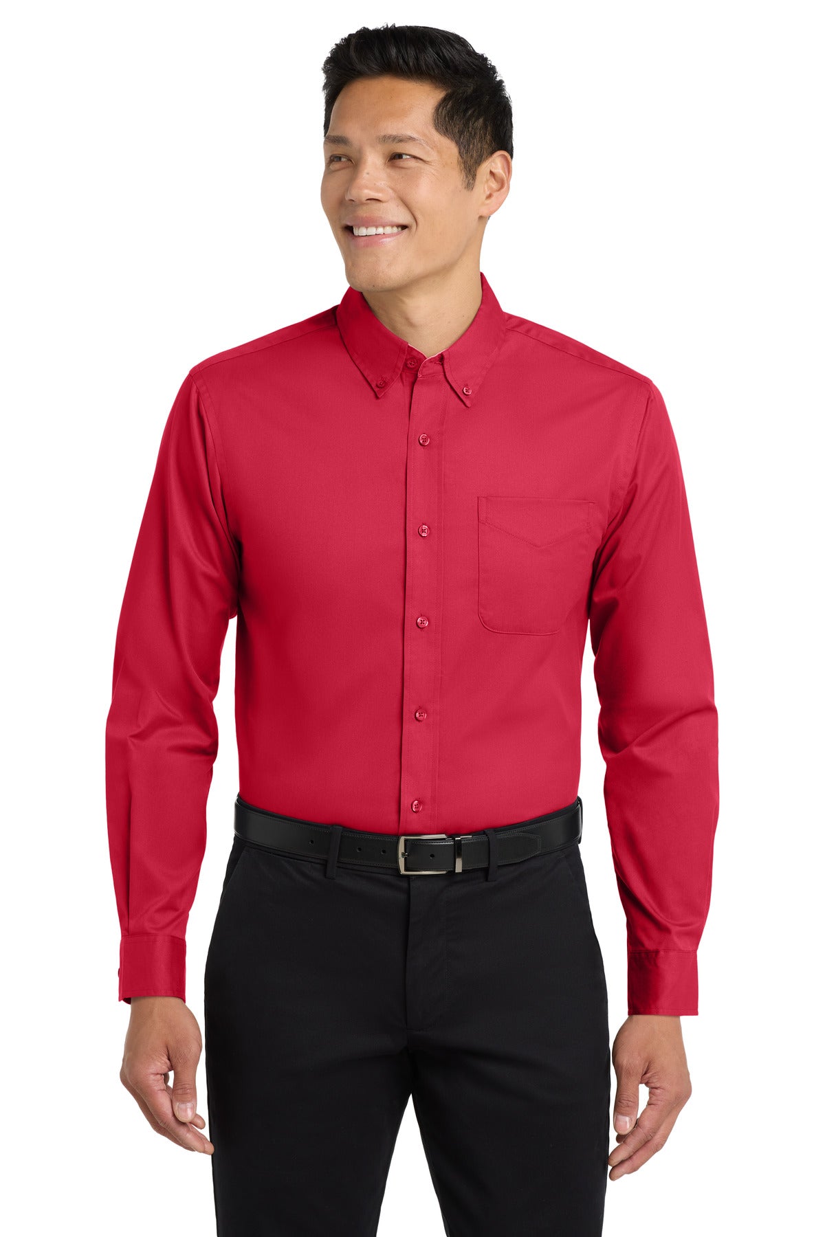 Port Authority Tall Long Sleeve Easy Care Shirt.  TLS608