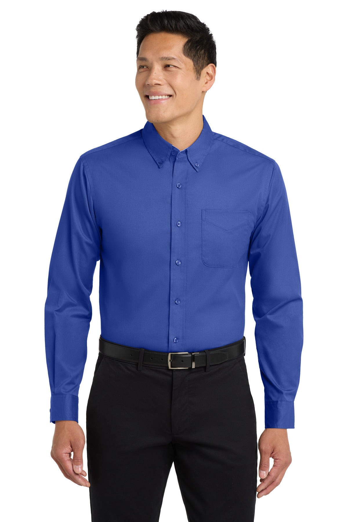 Port Authority Tall Long Sleeve Easy Care Shirt.  TLS608