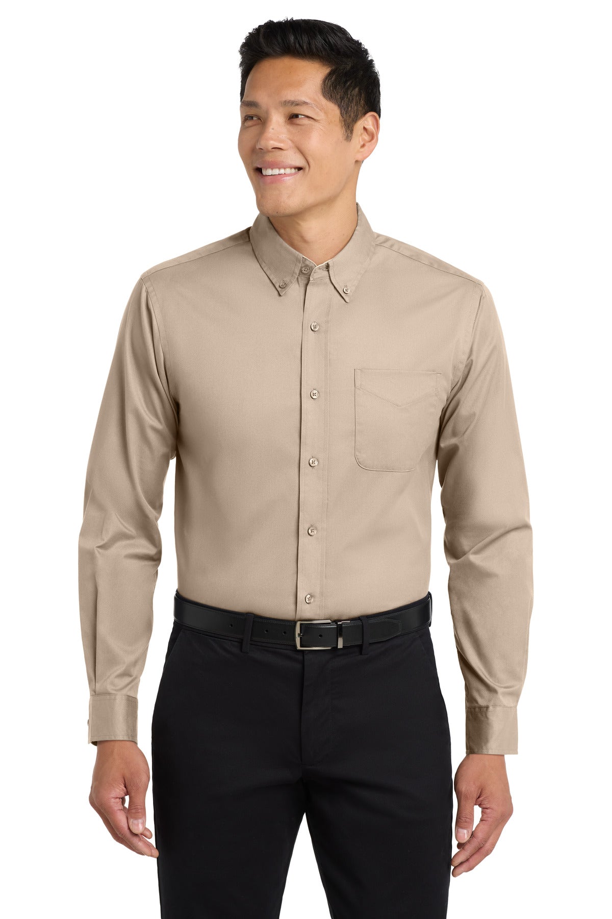 Port Authority Tall Long Sleeve Easy Care Shirt.  TLS608