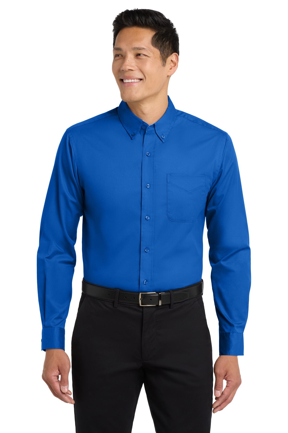 Port Authority Tall Long Sleeve Easy Care Shirt.  TLS608